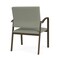 Lesro Newport Wide Guest Chair Metal Frame, Bronze, OH Eucalyptus Upholstery NP1201 - alternate 3